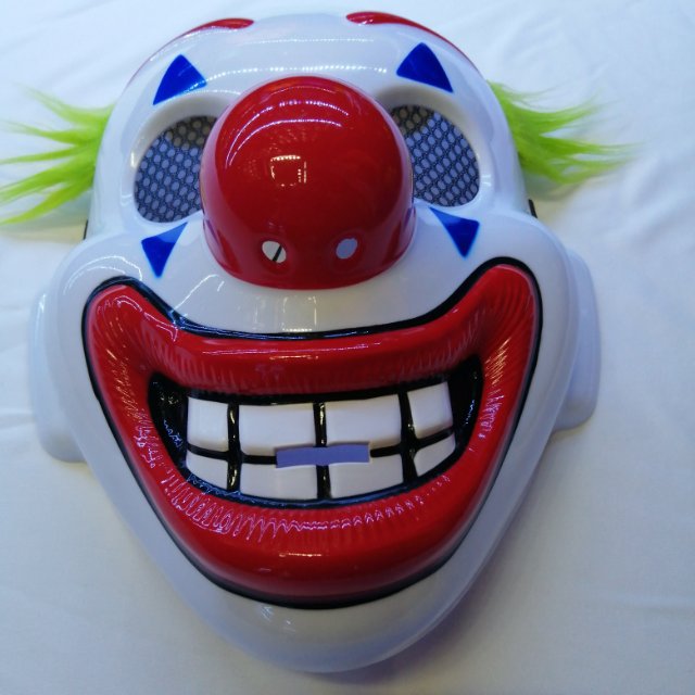 Movie Clown Mask Horror Flack Joker Halloween Party Mask Clown mask thumbnail