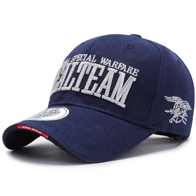 Korean-style New Embroidered Seal Baseball Cap