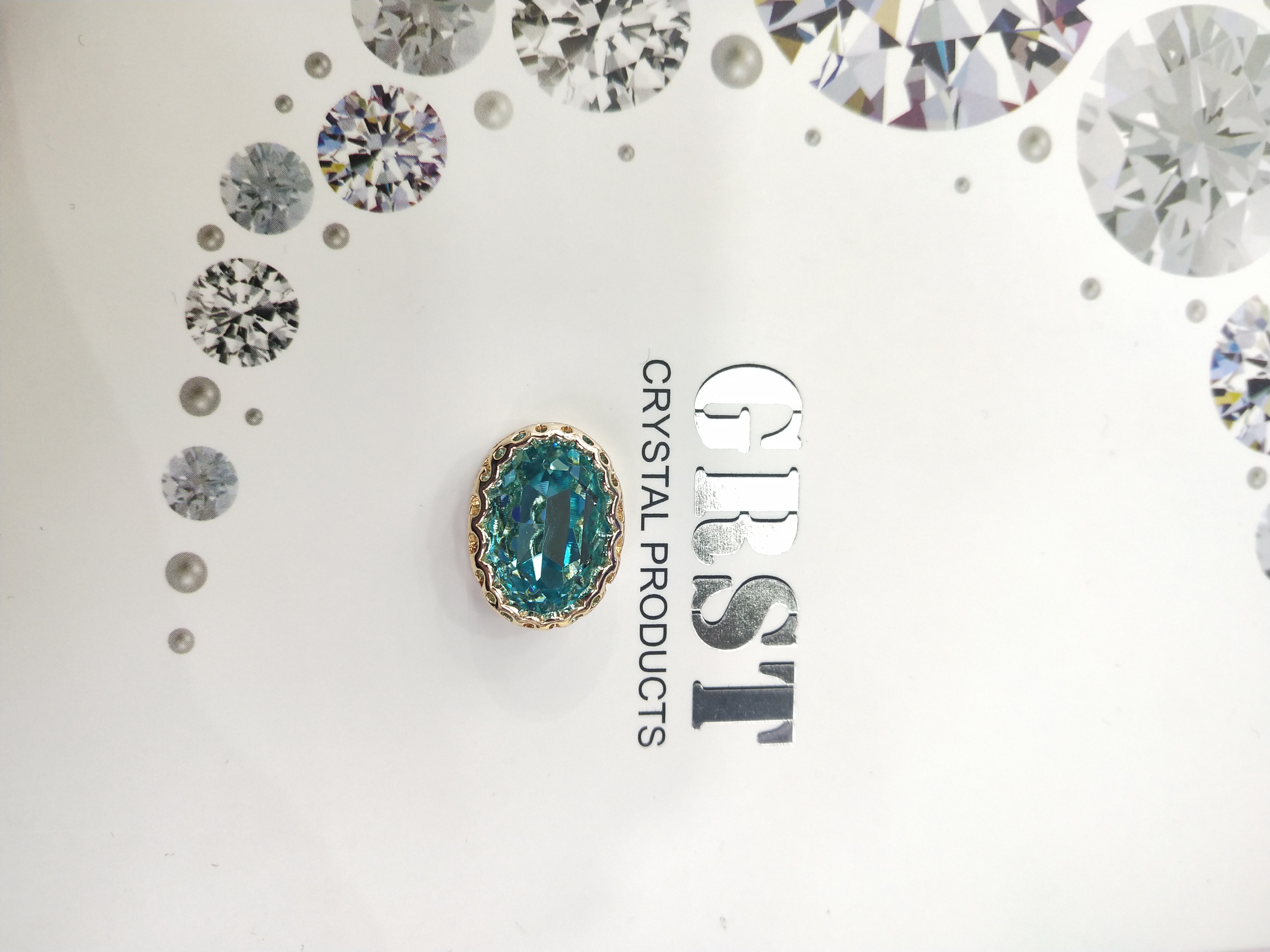 DIY high-grade handmade string bead clothing accessories crystal hand-sewn diamond sweater necklace car pendant materials thumbnail