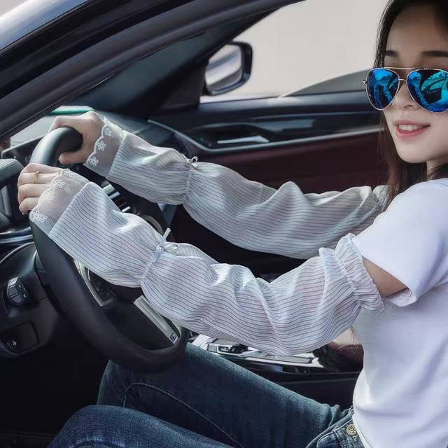الأكمام الثلجية، رقيقة ورقيقة، طويلة، أكمام واقية من الشمس، أكمام واقية من الشمس، قفازات واقية من الشمس