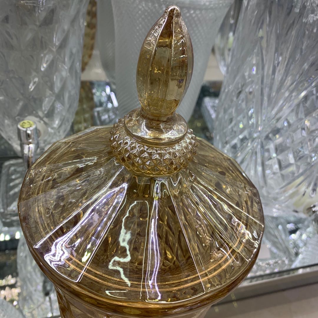 果汁缸茶色透明耐热果汁碗汤沙拉碗甜品微波炉饭碗碟细节图
