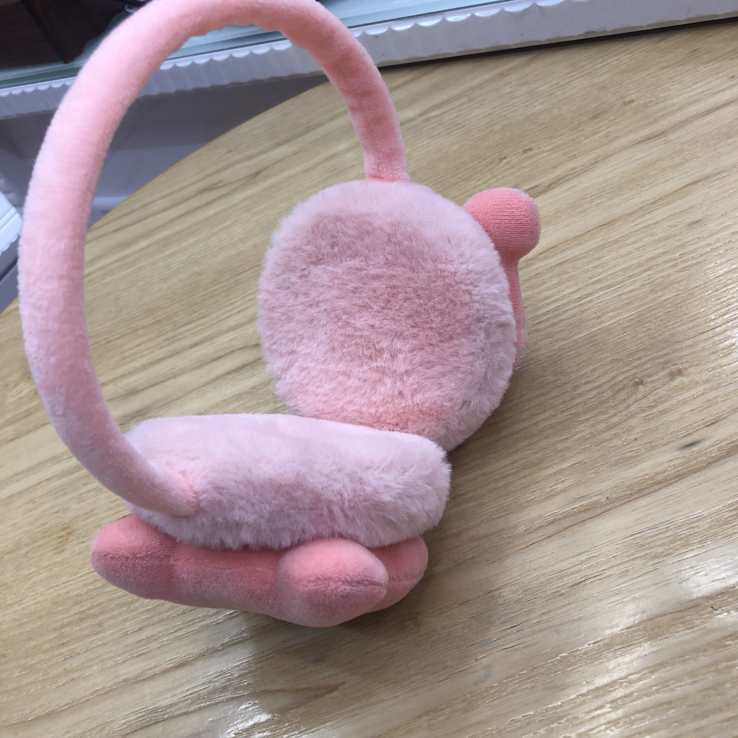 Winter Warm Korean Version Of Cute Cycling Earmuffs Solid Color Fashion Ears My Couple Earmuffs Specification drawing