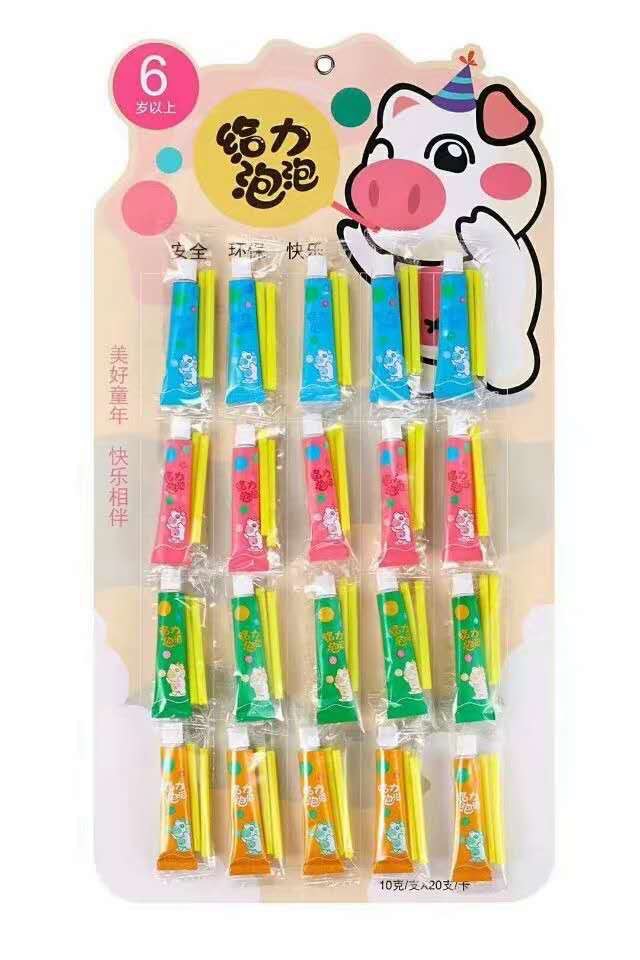 儿童玩具8090后怀旧经典吹气泡泡胶给力泡泡产品图