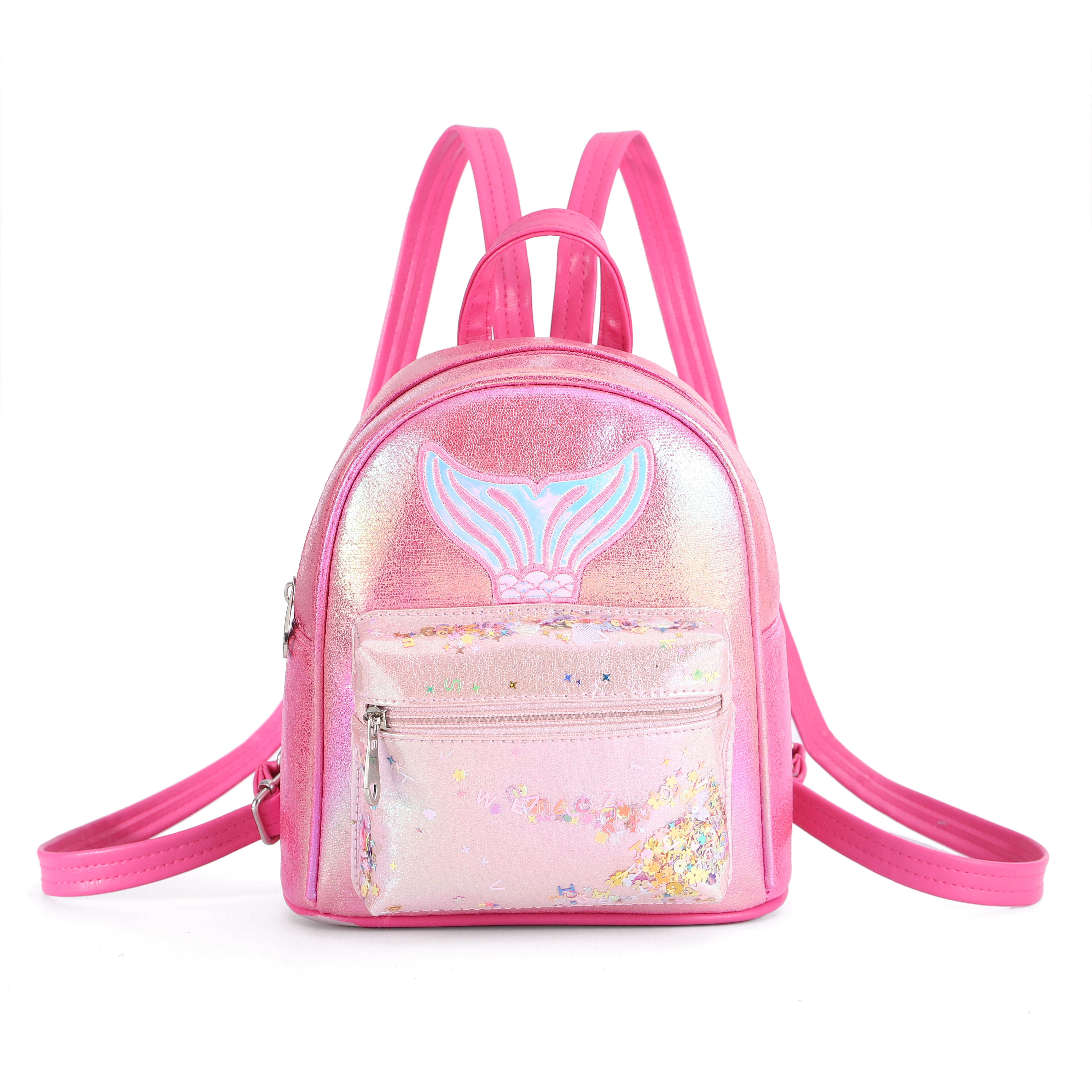 厂家新款儿童韩版美人鱼包两用公主双肩包儿童礼