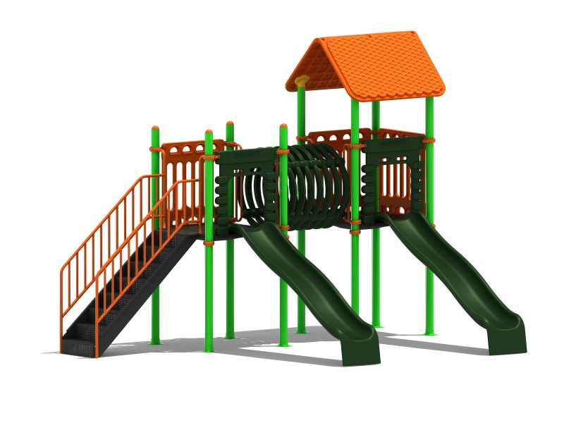 大型滑梯户外滑梯组合滑梯儿童滑梯秋千塑料滑梯幼儿园滑滑梯玩具带房子图