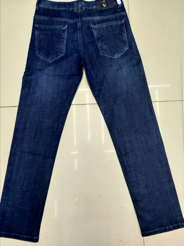 Summer jeans for men, straight-leg loose pants, new style for men details Picture