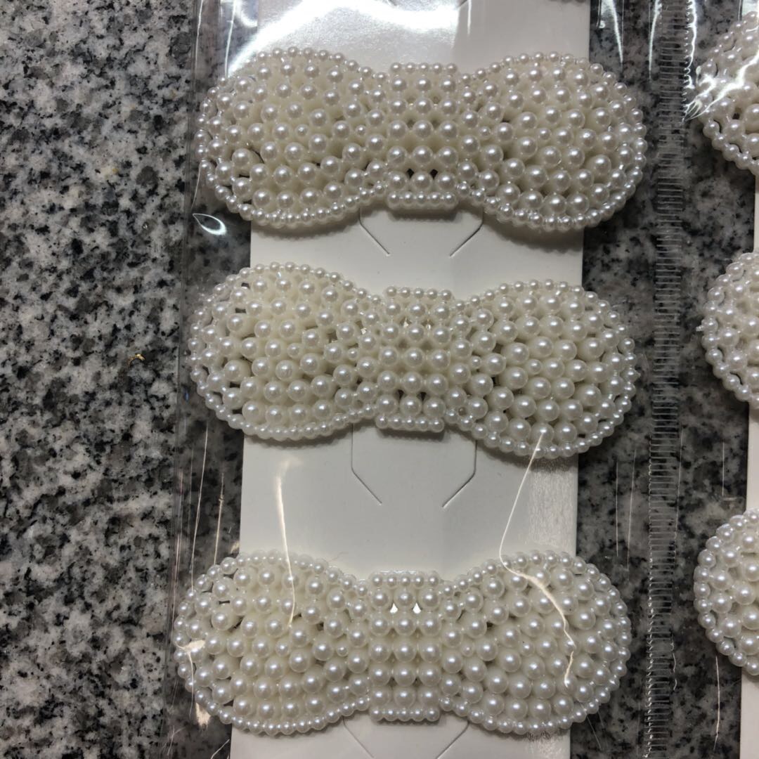 Pearl hair clips, Korean side clips, teenage girls, Instagram influencer hair clips, new candy straight clips, bb clips, bangs clips details Picture