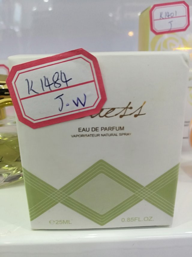 Beauty Student Perfume Fresh Natural Light Fragrance Lasting Charm 25Ml Specification drawing