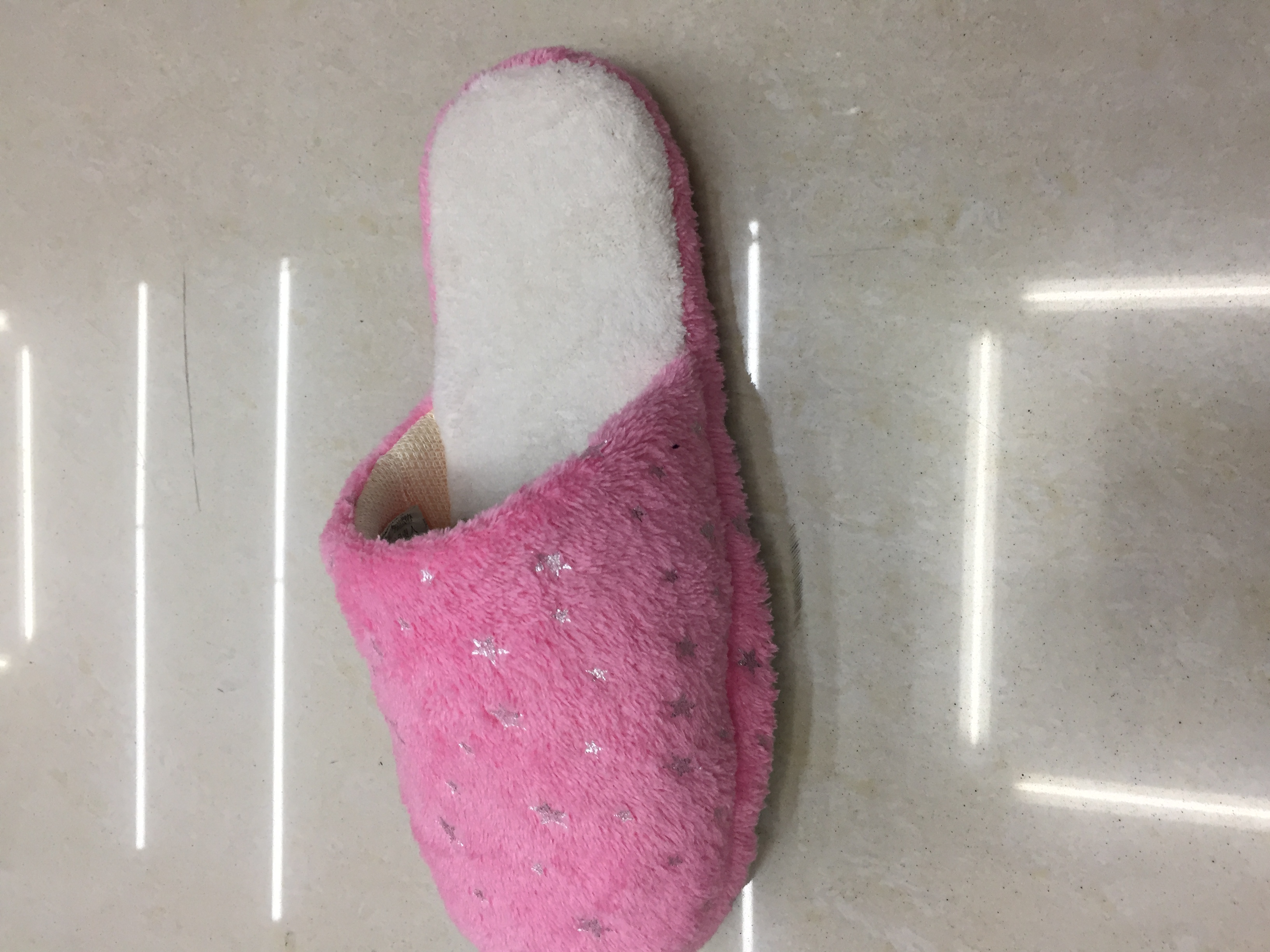 2068LUCK200 TPR soft-soled indoor Cotton slippers for women in Foreign trade Specification image