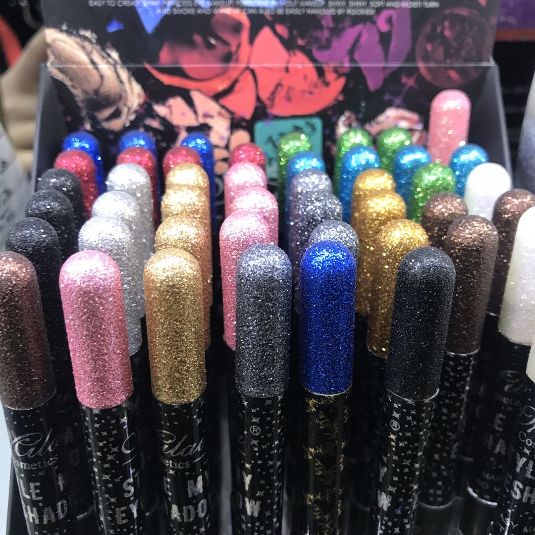 Factory Direct Millay Box Multi-Color 48 Lock Color Waterproof Silky Brow Pencil