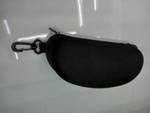 纯色EVA眼镜盒太阳眼近视镜半月形拉链包加厚护镜