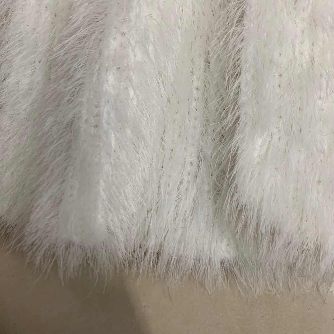 Feather Scarf Scarf Scarf Autumn And Winter White Fashion Everything Manufacturers Direct Sales Specification drawing