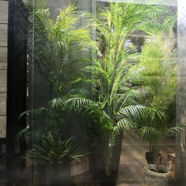 棕榈树仿真外贸出口仿真花装饰摆件现货批发仿真植物婚庆家居用品
