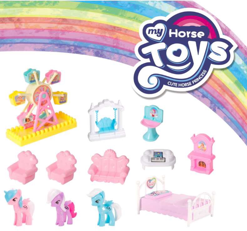 Children's North American Toys, Girls Play House, Princess Makeup Set, Girls And Babies Dressing Table