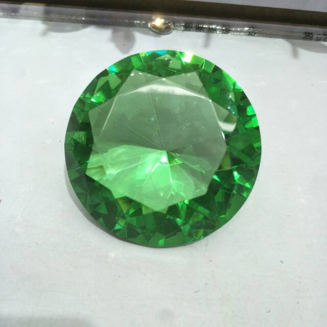 水晶工艺品仿真玻璃钻石道具锥形摆件