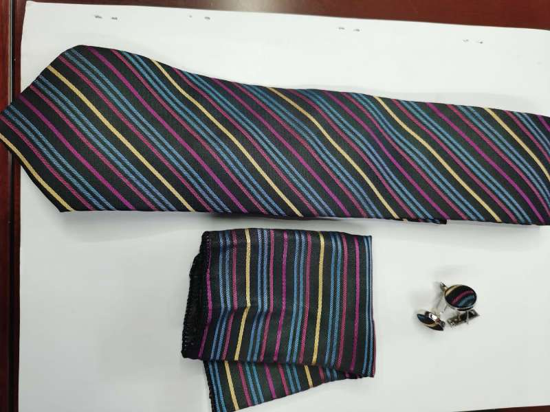 Promoting new trendy polyester ties for men's formal wear Specification image
