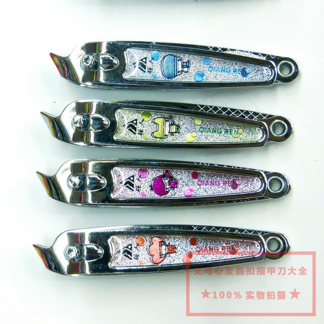 正品强人650E大号斜口指甲钳 尖嘴指甲刀 两元店地摊百货商超批发产品图