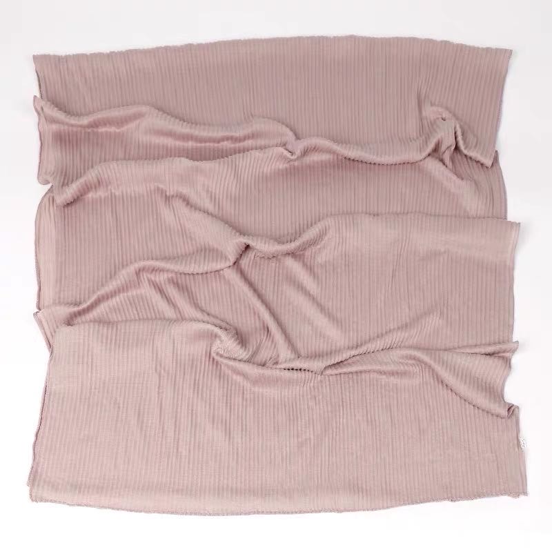 Women's Arabian long scarf pleated headband versatile Muslim bestseller Specification image