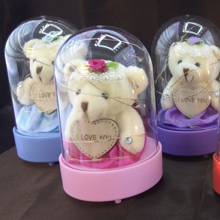 圣诞节生日礼物床头灯ins少女心创意小夜灯送女生水晶球卧室伴睡塑料细节图