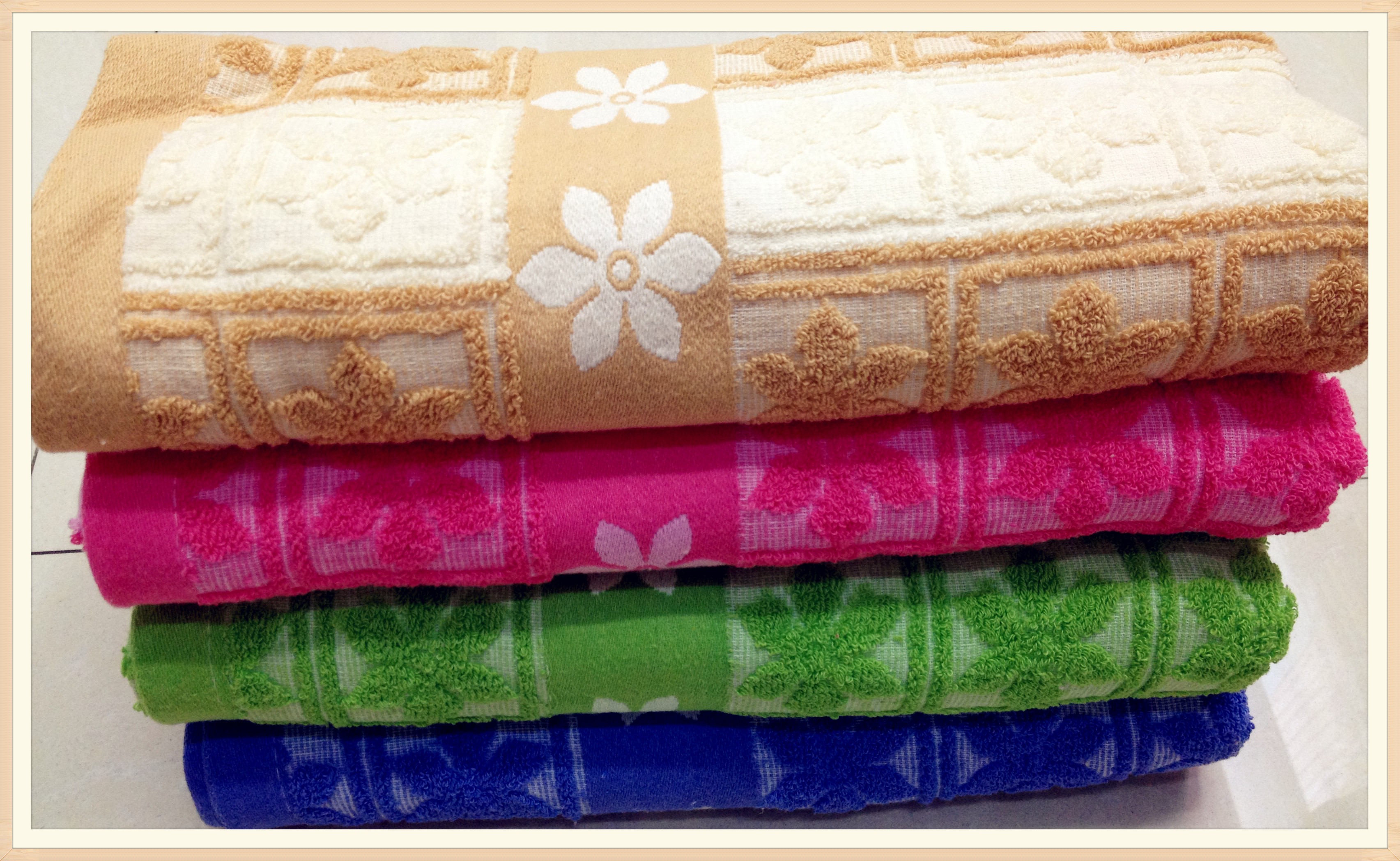 7688 Towel Bath Towel Cut Edge Set Towel Soft Absorbent Thickened No Hair Off Custom Specification drawing