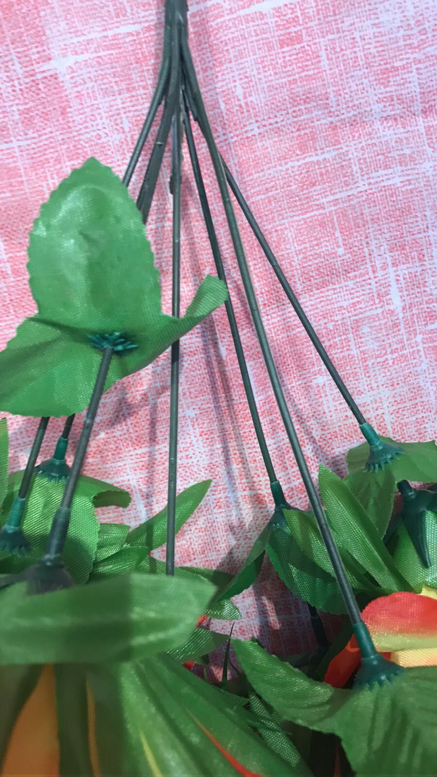 仿真花跨境货源婚庆花墙插花配材厂家直销产品图