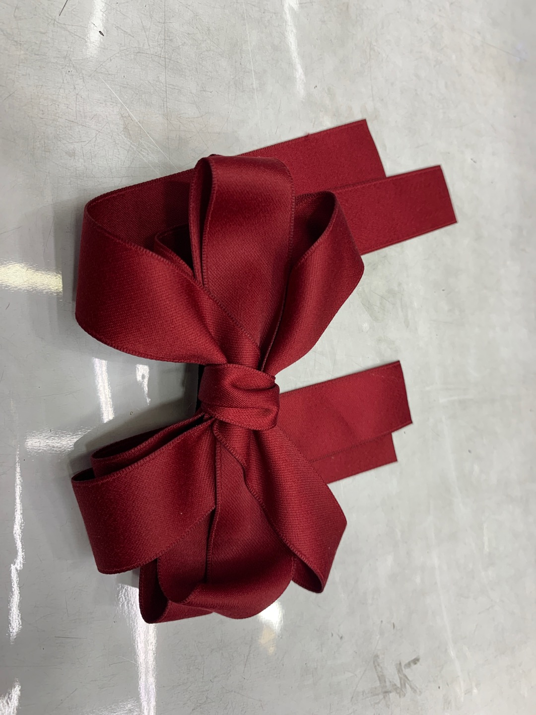 New big red bow hairpin for girls' fashionable hair clip details Picture