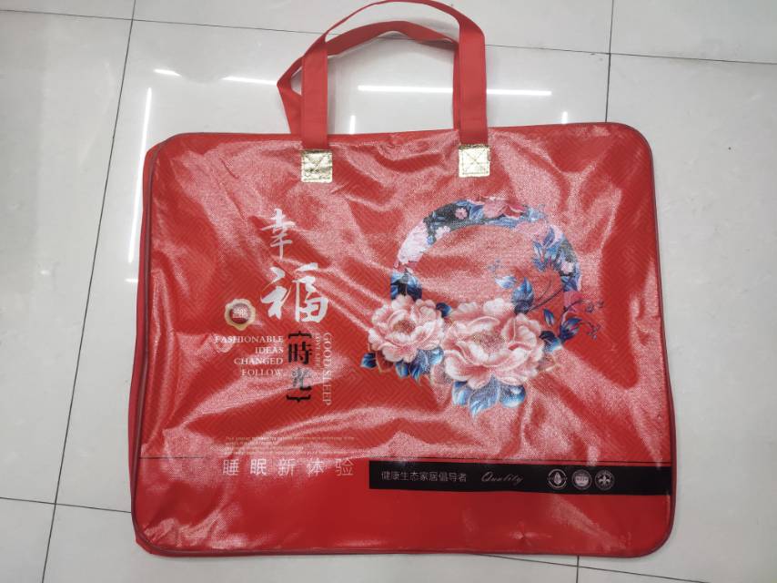 Non-woven steel ring bag picture