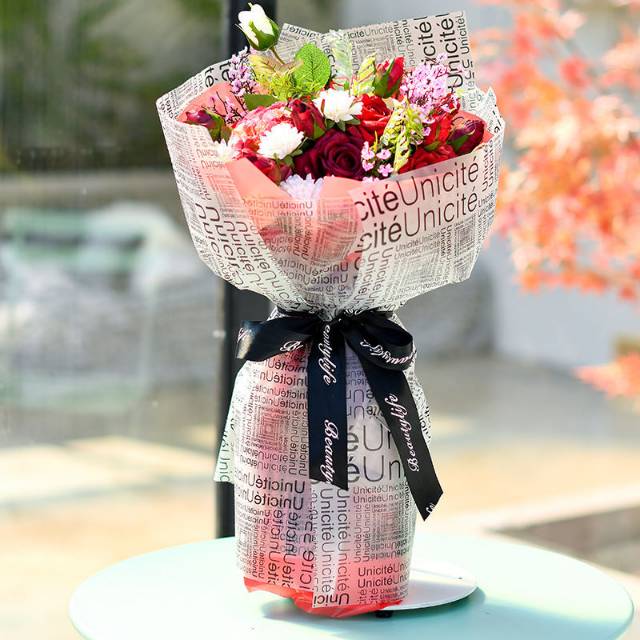 Galaxy Craft Korean mist paper flower wrapping paper Bouquet gift wrapping paper flower wrapping material thumbnail