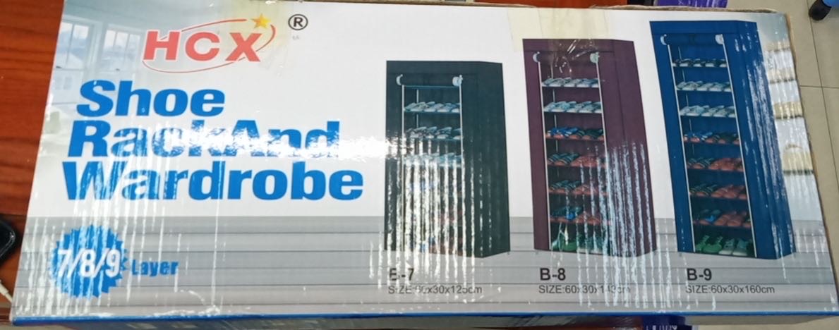 无纺布简易布衣柜收纳布衣橱鞋架HCX系列细节图