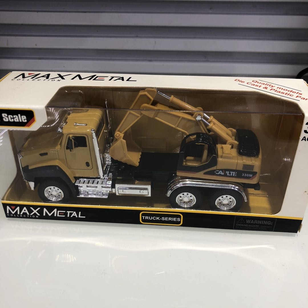 Factory direct sales of alloy eco-friendly plastic 1:50 engineering vehicle model toys details Picture