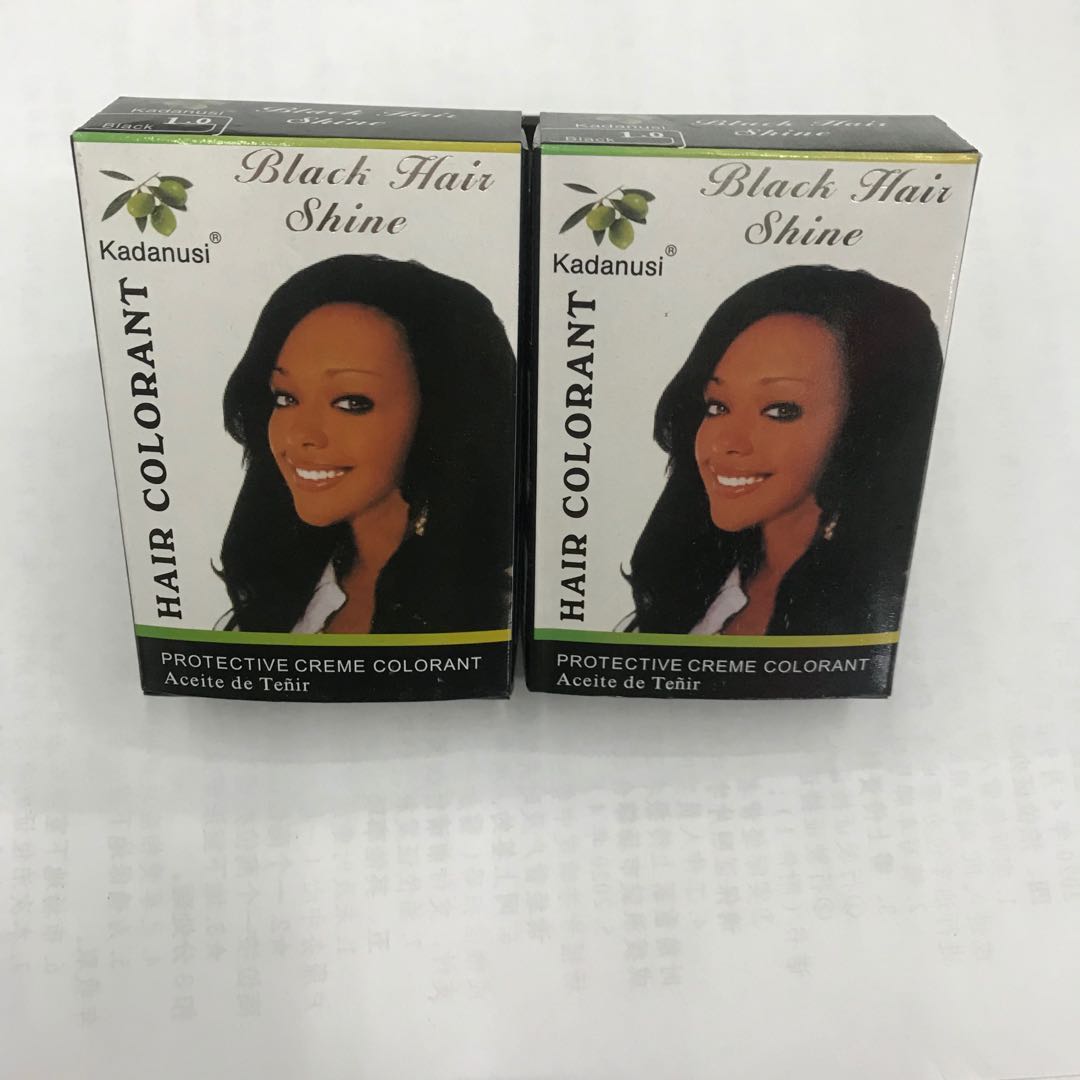Natural plant hair dye at home to dye hair cream artifact men and women thumbnail