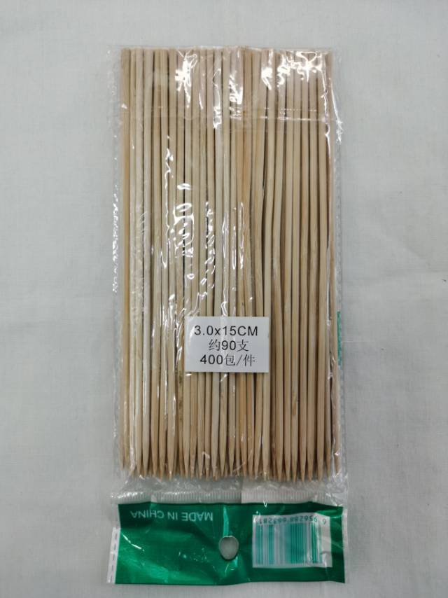 一次性竹签批发烧烤竹签水果签6cm长度产品图
