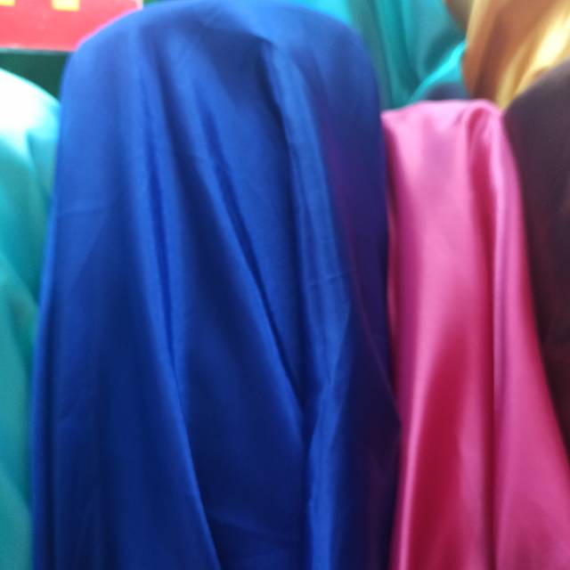 色丁布蓝色用于服装工艺品等布料厂家直销现货批发