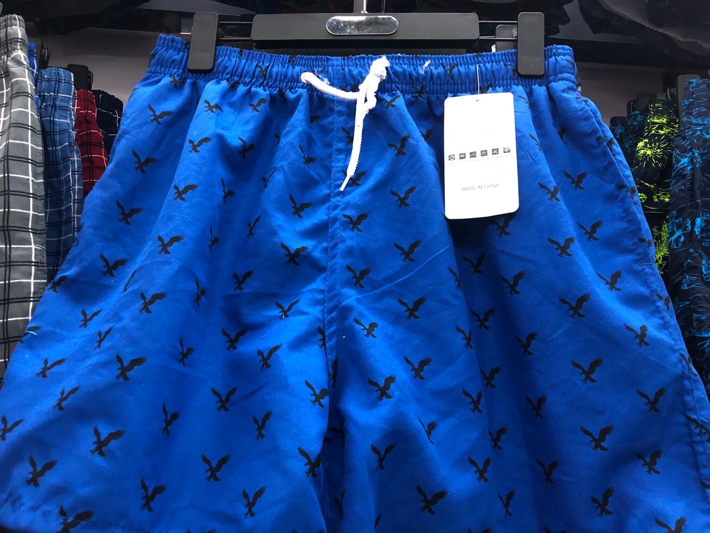 Shorts men's summer athleisure five-fen big pants hot summer 5:77 loose quick dry men's beach pants