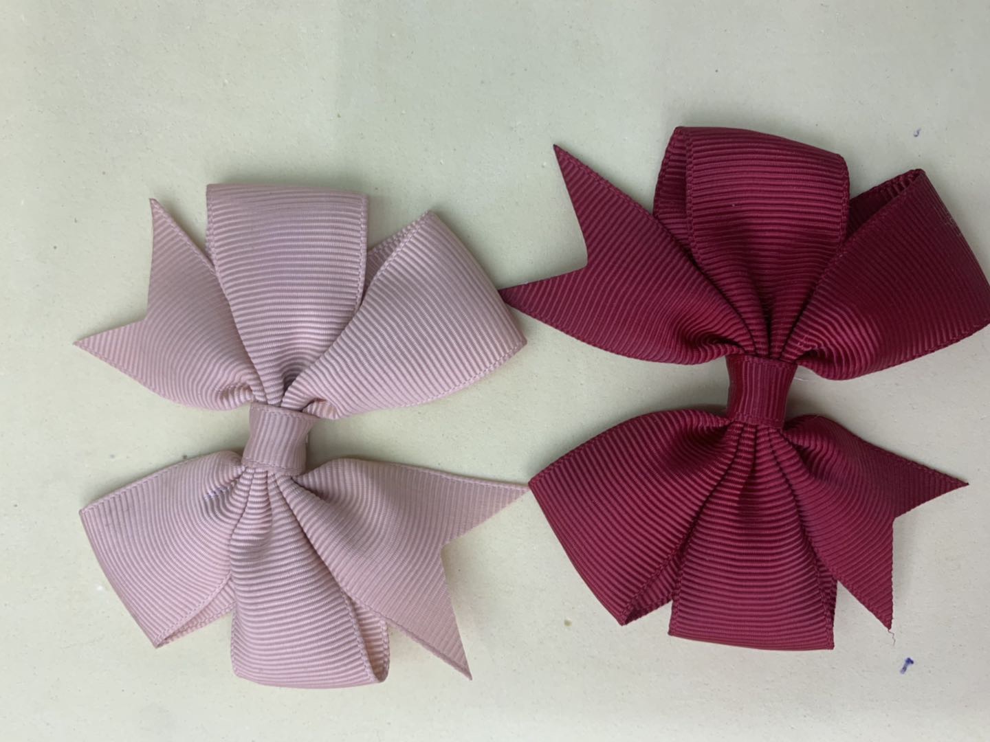 涤纶罗纹带7.5厘米蝴蝶结头饰服饰搭配工艺装饰配件