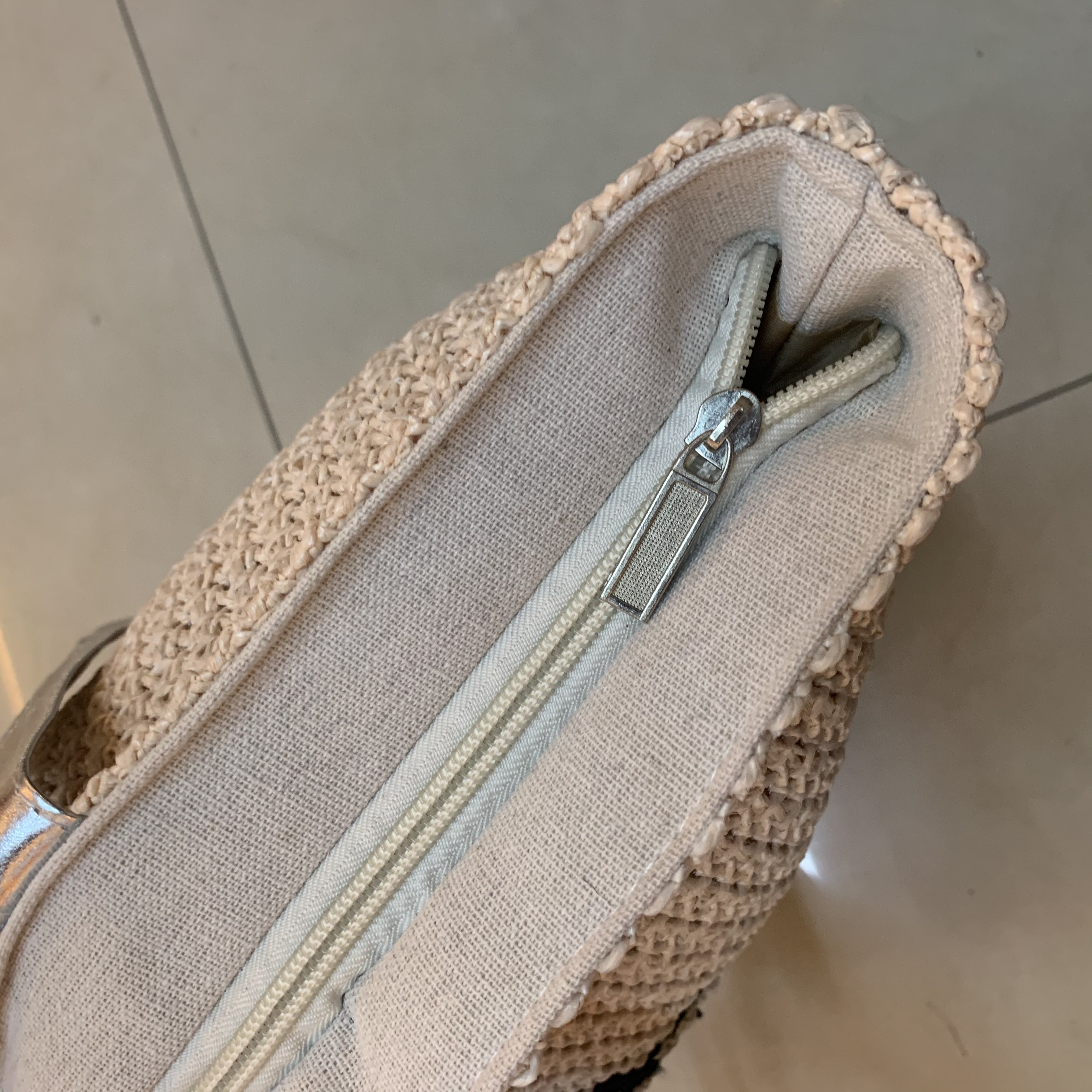 New Portable Cloth Bag Canvas Bag Beach Bag Youth Bag Going Out Space Mommy Bag Straw Bag Women's Hook Specification drawing