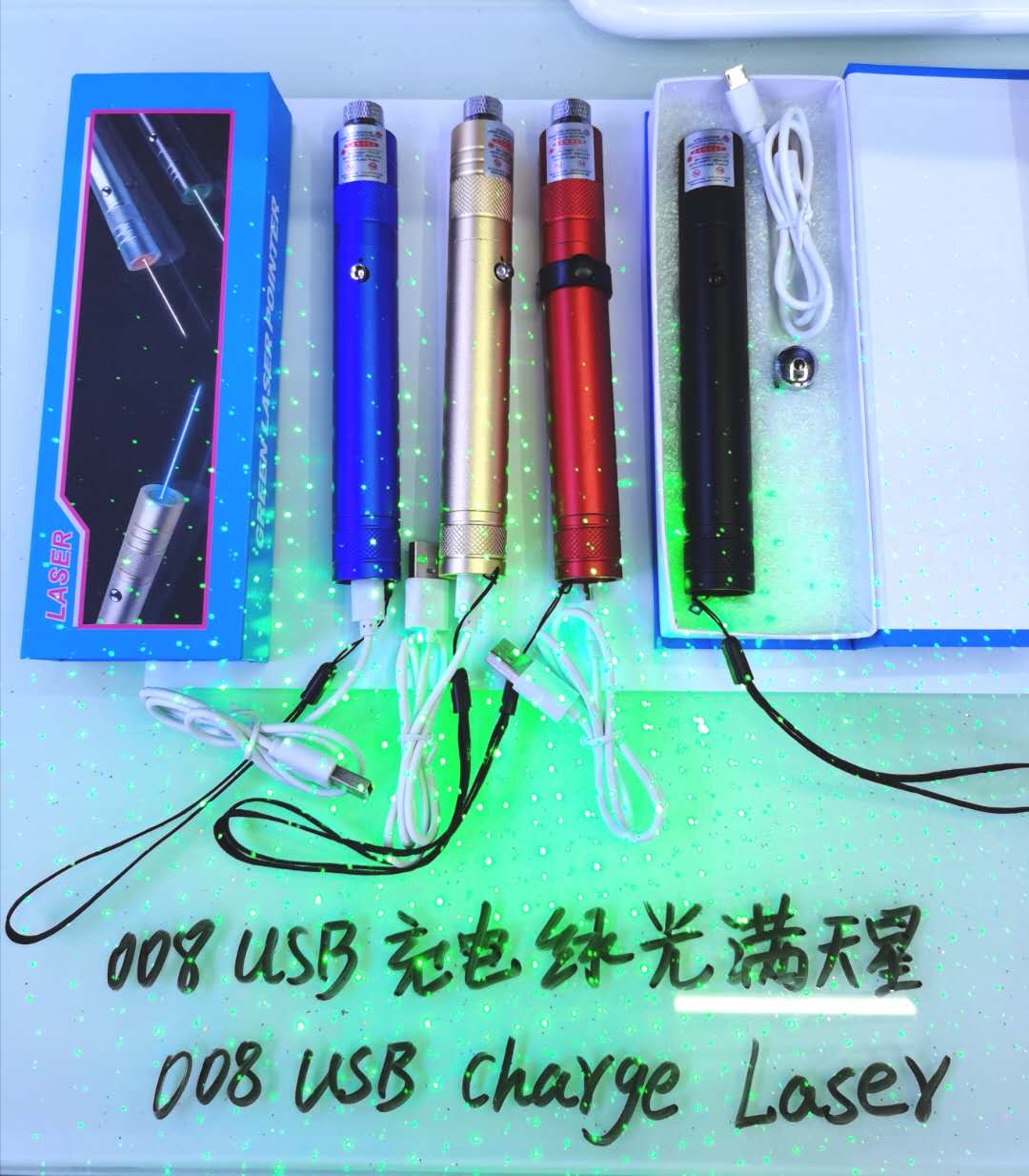 激光翻页笔充电款ppt遥控器笔用幻灯片多功能翻页器演讲讲课红外线笔电子教鞭遥控笔绿光满天星