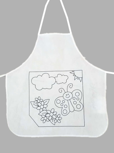 儿童围裙围兜绘画围裙烘焙围裙手工课围裙儿童教具用品