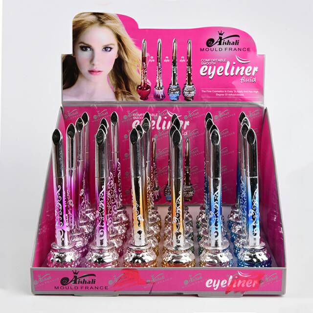 Aishali eyeliner liquid pen is not easy to fade or smudge, dries quickly, is waterproof and sweat-proof details Picture