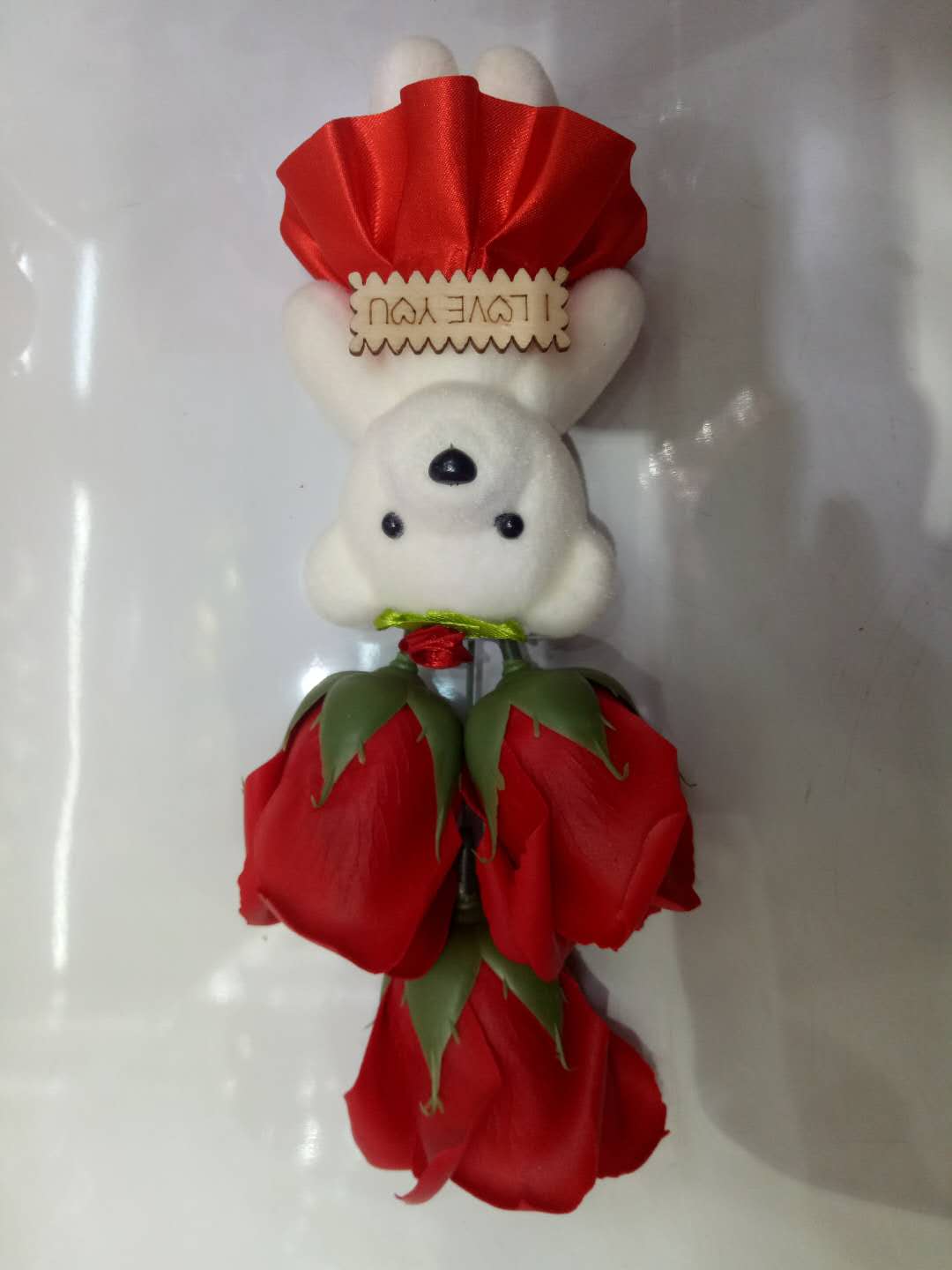 礼品熊 香皂花 情人节 母亲节等礼品花细节图