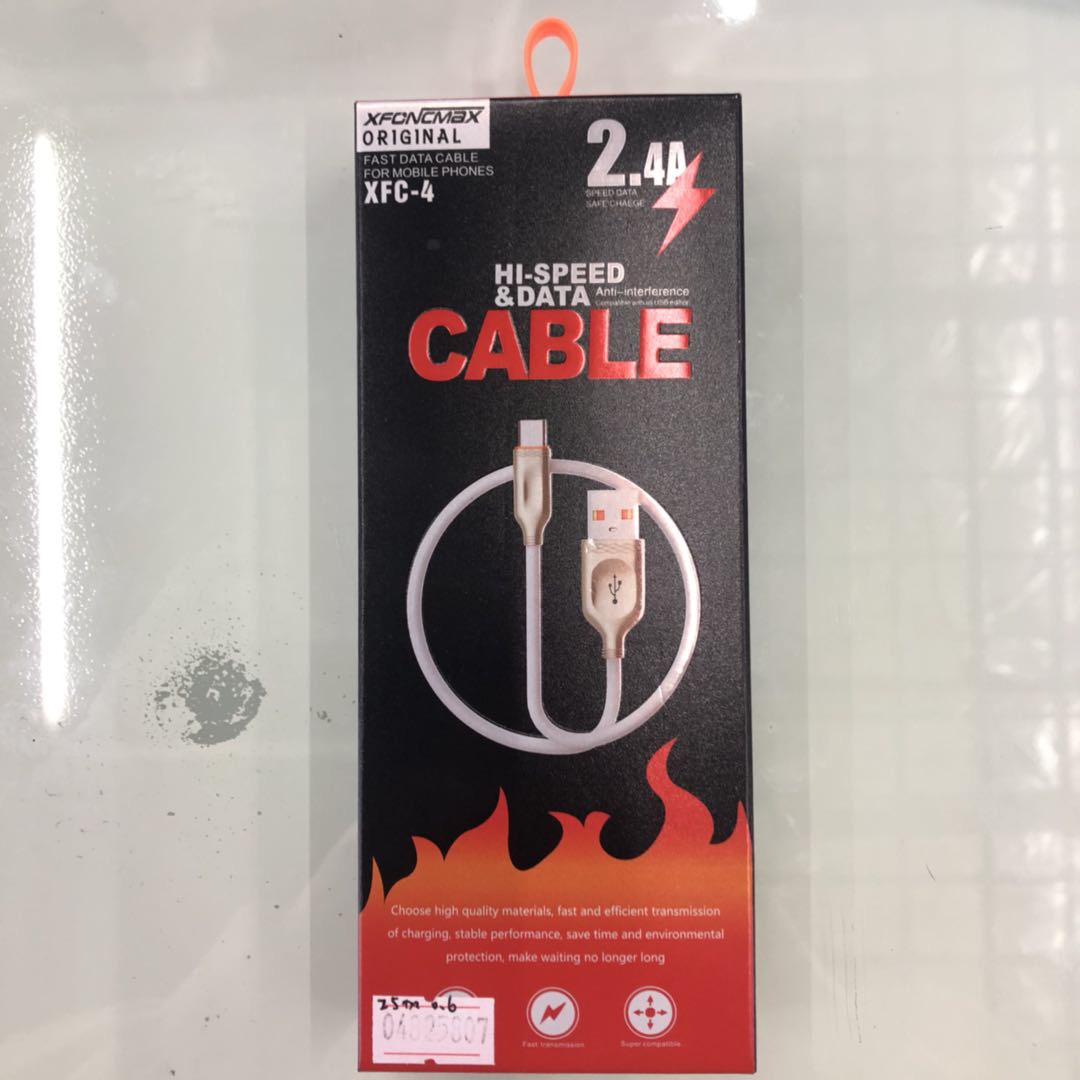 5A闪充冲电线通用USB数据线高速快充苹果V8口快速安卓批發