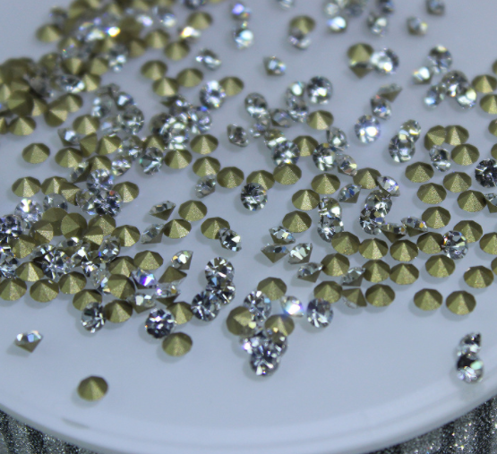 Resin Mesh Drill 3Mm Sharp Bottom Resin Drill Resin Glue Mesh Drill Edge Strip Patch Decorative Drill Chain Diy Phone Case Packaging Dress Belt Specification drawing