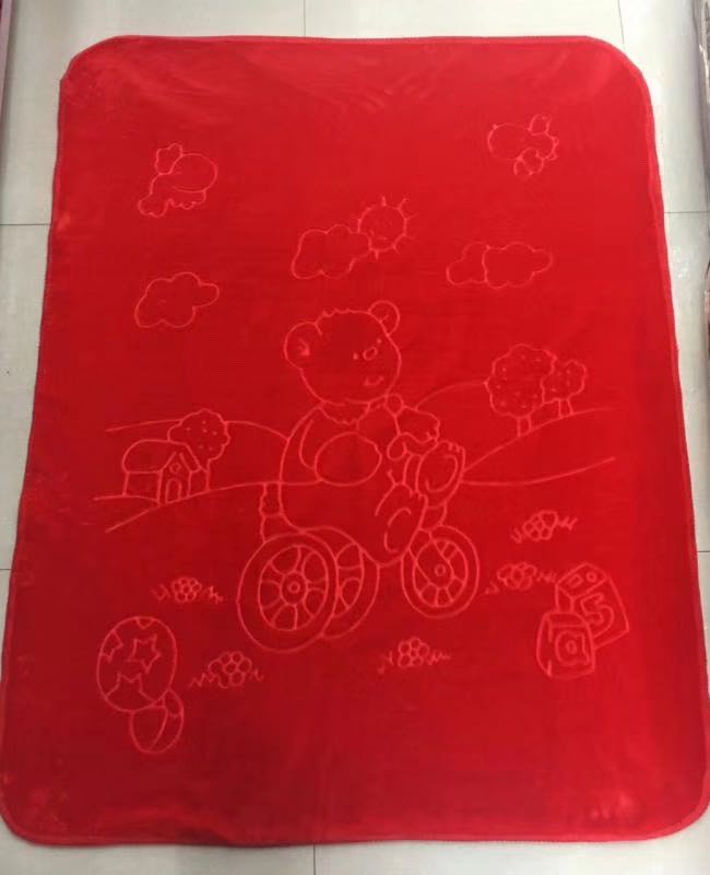 Plain Baby Blanket Nap Blanket Specification drawing