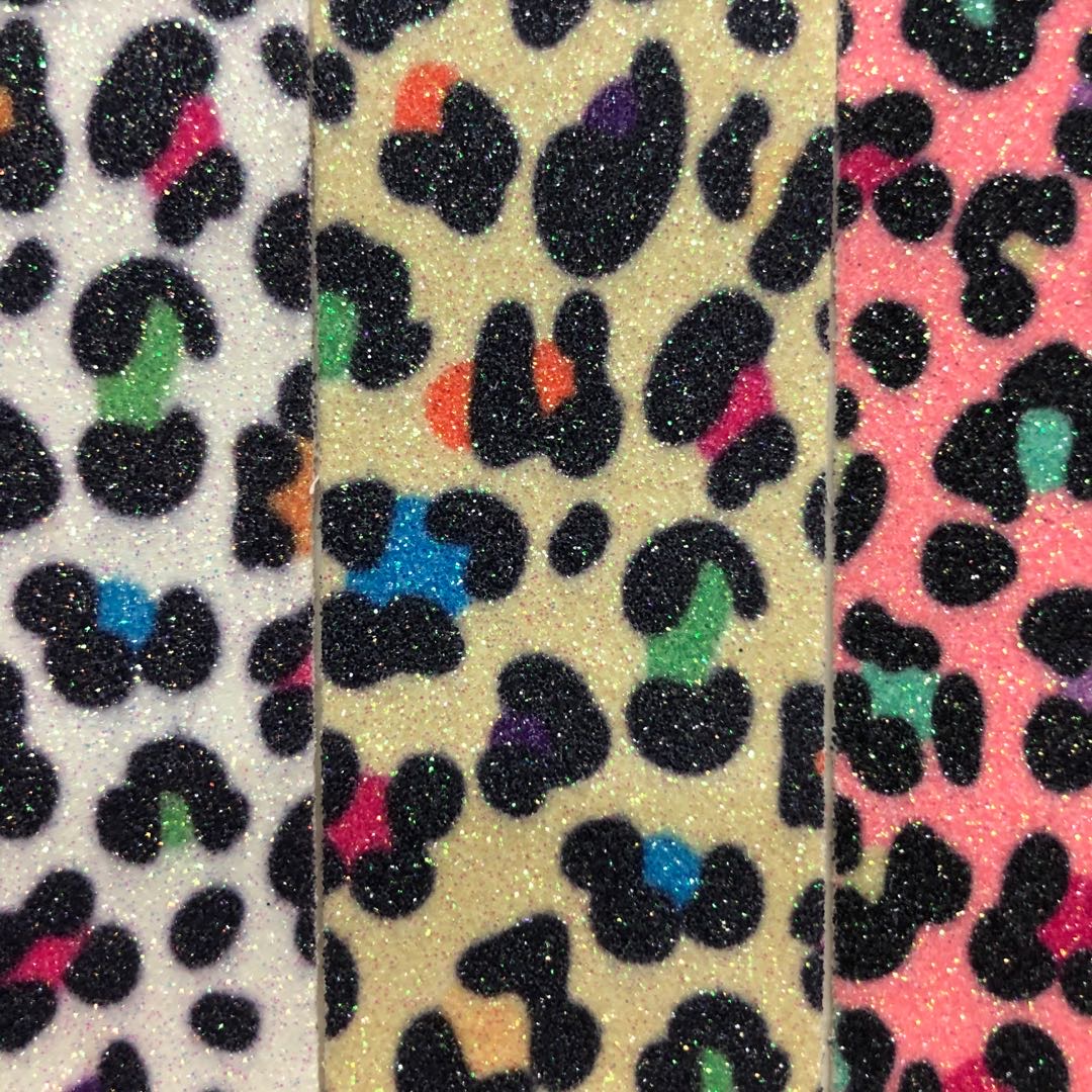 格利特面料箱包面料多色豹纹货号GSM021