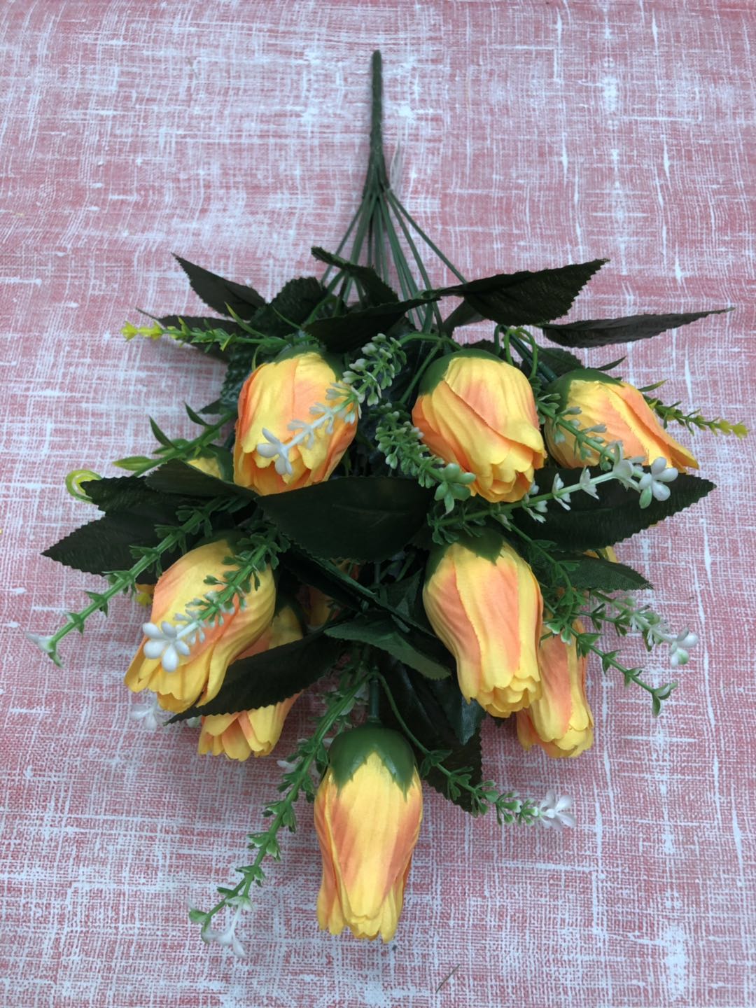 家居装饰婚庆仿真花碰布鸭嘴蕾假花