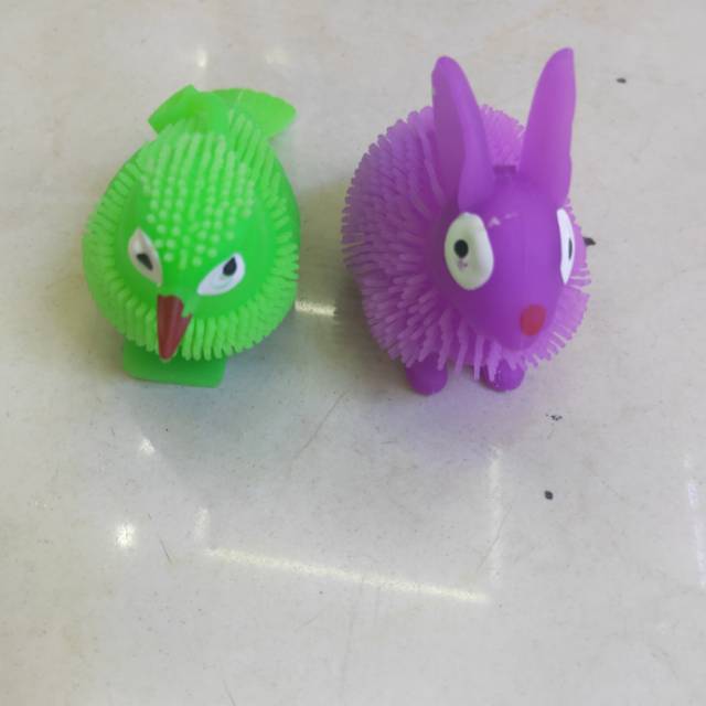 Plastic cartoon cute animal fluffy ball thumbnail