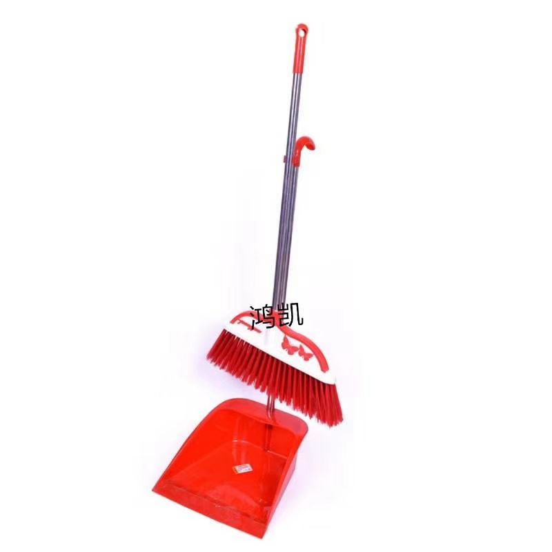 Broom dustpan set Household dustpan soft hair broom combination non-stick hair brush plastic sweeping machine