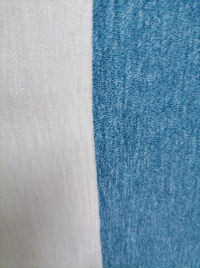 Thickened solid-color cotton and linen style bedroom blackout curtain fabric, simple and modern style living room floor-to-ceiling window bay curtain finished product Specification image