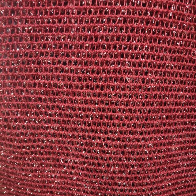 闪光丝镂空针纺布服装饰品细节图