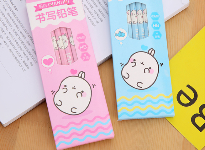 铅笔/自动铅笔/铅笔挂饰/铅笔小学生简约/彩色双头彩色铅笔产品图